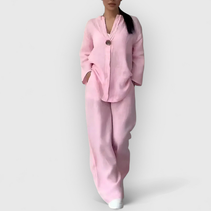 Nilsa - Margherita linned-sæt