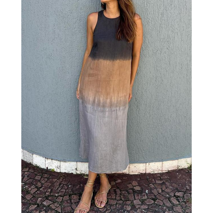 Frida - Klassisk og stilfuld ærmeløs kjole