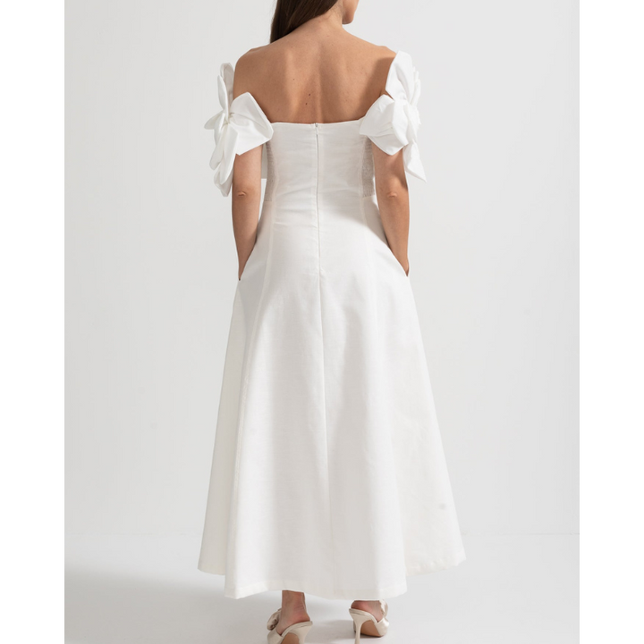 Merle - Blomstret midi-kjole