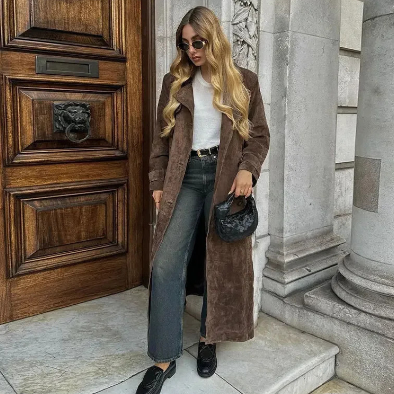 Sophie - Ruskindstrenchcoat