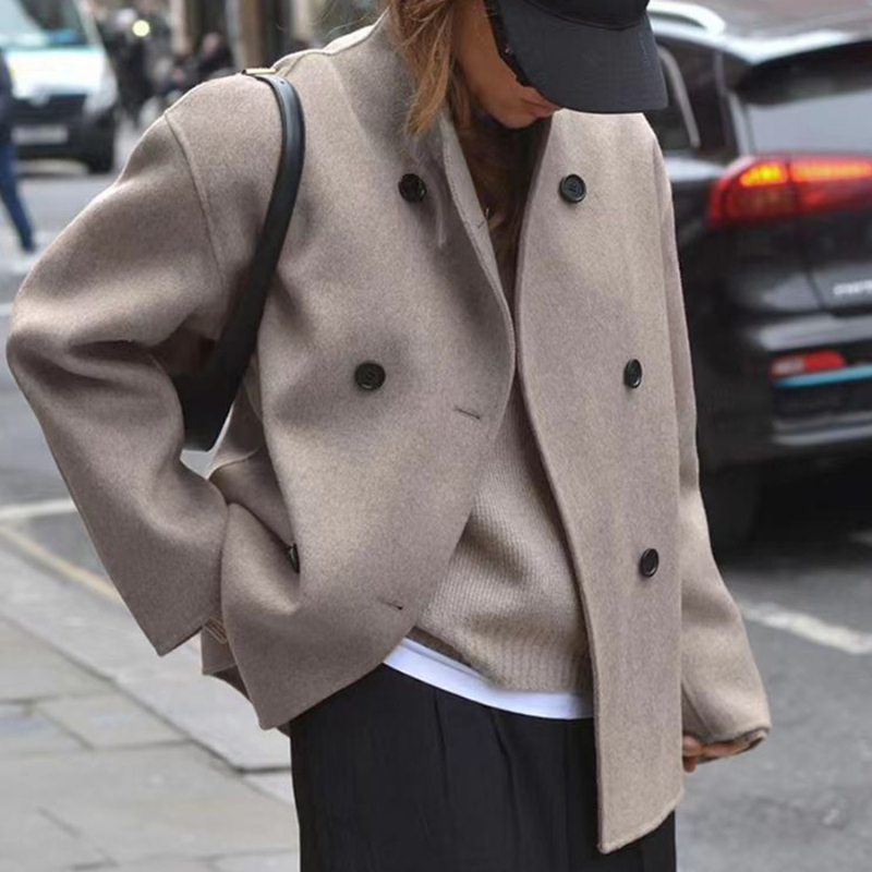 Boeld - Elegant dobbeltradet frakke