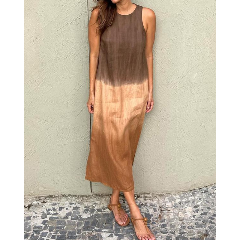 Frida - Klassisk og stilfuld ærmeløs kjole