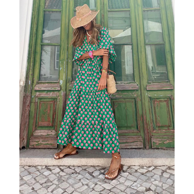 Fleur - Boheme Maxi Kjole