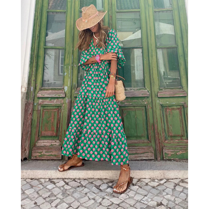 Fleur - Boheme Maxi Kjole