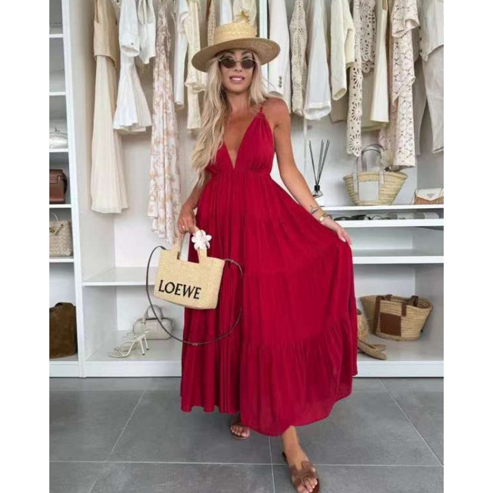 Alberte - Sensuel sommerkjole med stropper