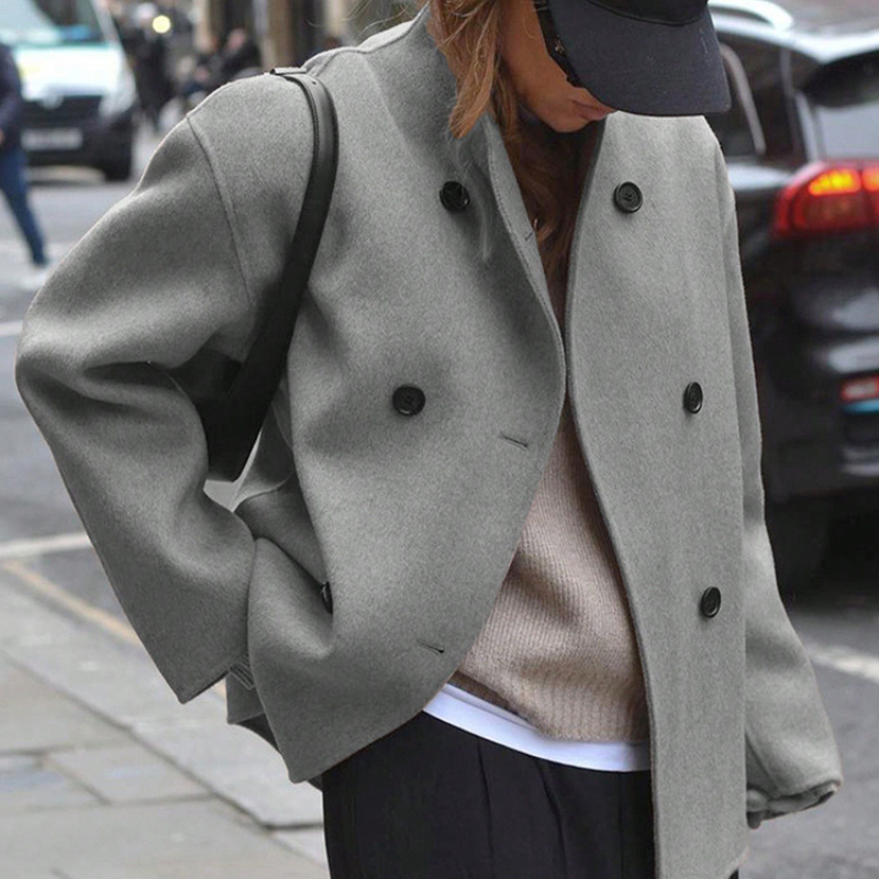 Boeld - Elegant dobbeltradet frakke