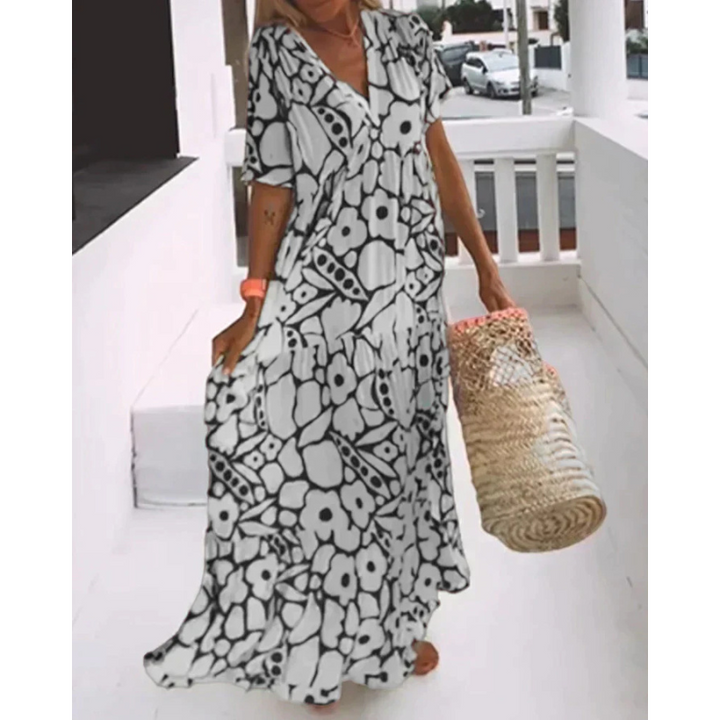 Christine - Flydende og let kjole til sommer