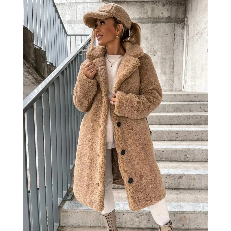 Jessica - Teddyfrakke