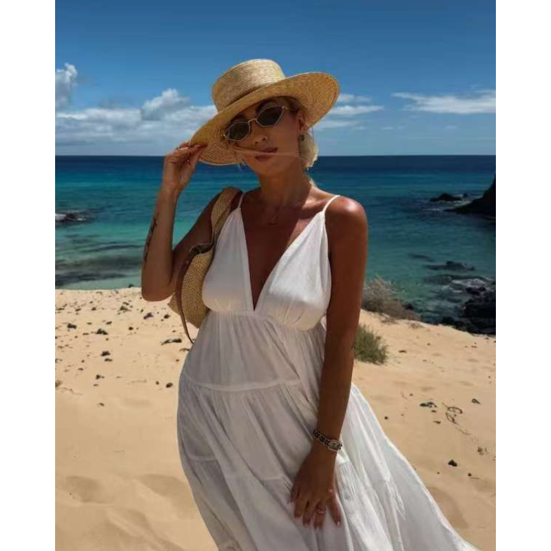 Alberte - Sensuel sommerkjole med stropper