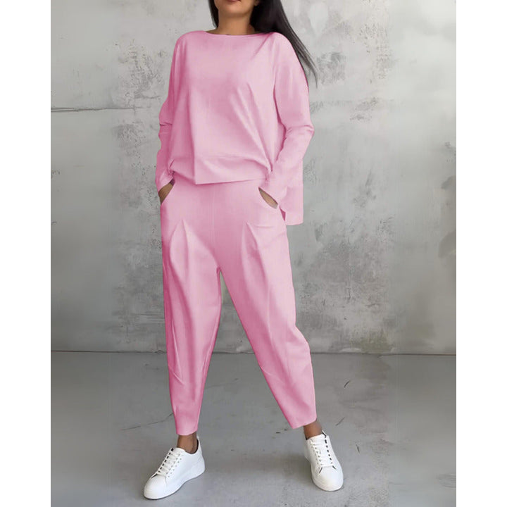 MELINA - Elegant loungewear-sæt