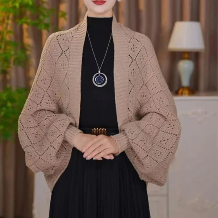 Beatriz - Cardigan i åbent strik