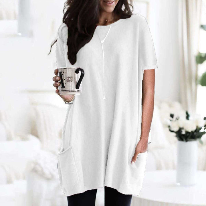 Elise - Afslappet top med lommer