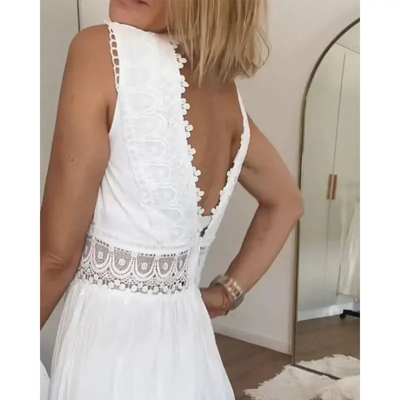 Thyra - Lang og elegant sommerkjole