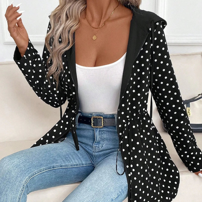 Brenda - 2-i-1 vendbar jakke med hætte