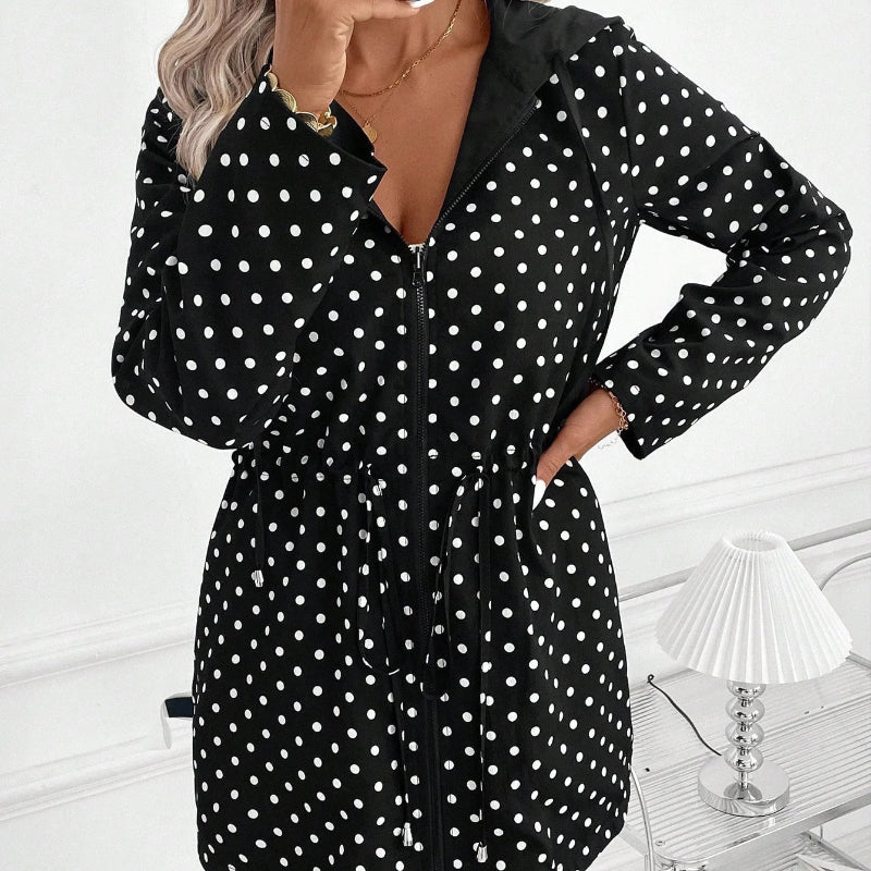 Brenda - 2-i-1 vendbar jakke med hætte